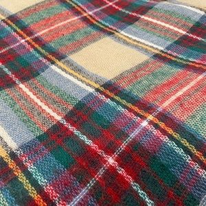 ZARA plaid blanket scarf